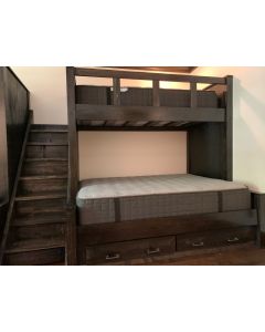 Lake House Perpendicular Custom Bunk Bed